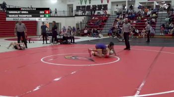 115 lbs 1st Place Match - Greenley Grell, Central DeWitt vs Marlee Thompson, Eagle Grove