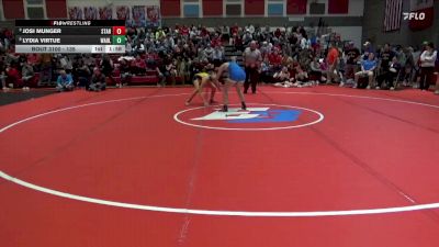135 lbs Cons. Round 4 - Lydia Virtue, Wahlert Catholic vs Josi Munger, Starmont