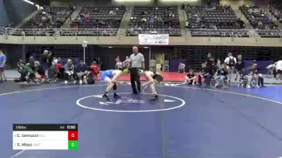 130 lbs Consi Of 4 - Corey Iannucci, Hillsborough, NJ vs Santino Micci, Easton, PA