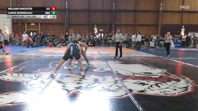 145 lbs Rr Rnd 3 - William Sakoutis, Elite Wrestling vs Lance Bordeleau, Doughboy