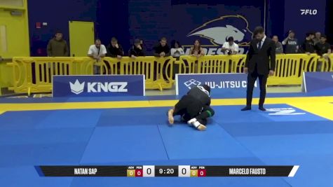 Marcelo Fausto vs Natan Sap 2025 Pan IBJJF Jiu-Jitsu No-Gi Championship
