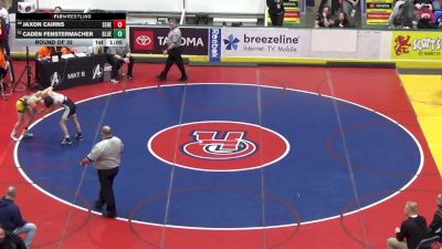 103 lbs Round Of 32 - Jaxon Cairns, Seneca Valley vs Caden Fenstermacher, Blue Mountain