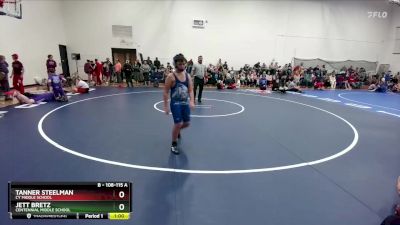 108-115 A Round 3 - Tanner Steelman, CY Middle School vs Jett Bretz, Centennial Middle School