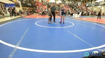 105 lbs Rr Rnd 1 - Evelyn Tillison, Fort Gibson Youth Wrestling vs Hannah Bryson, Self