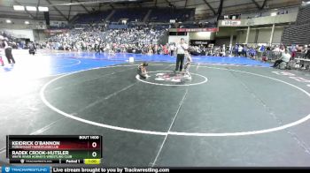 56 lbs Cons. Round 4 - Keidrick O`Bannon, FordDynastyWrestlingClub vs Radek Crook-Hutsler, White River Hornets Wrestling Club