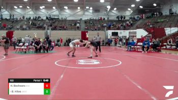 160 lbs Cons. Round 7 - Braeden Hites, Crawfordsville vs Hunter Boshears, Southport