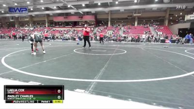 60 lbs Cons. Round 4 - Laelia Cox, Salina vs Paisley Charles, Bobcat Wrestling Club