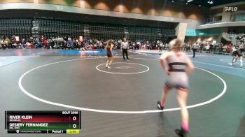 110 lbs Champ. Round 2 - River Klein, Douglas vs Desiery Fernandez, Del Oro