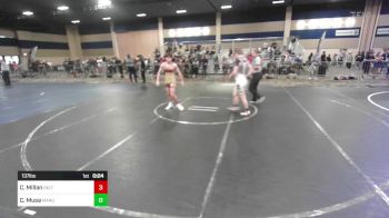 137 lbs Consi Of 16 #2 - Cole Millan, Delta WC vs Collin Musa, Manu WC