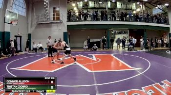 138 lbs Cons. Round 4 - Tristan Ziobro, Christian Brothers Academy(NJ) vs Connor Allison, Mount Saint Joseph