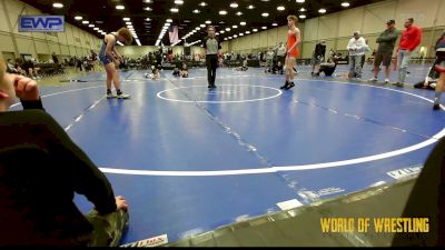 160 lbs Final - Emmitt Warren, Oklahoma Elite 12U vs Corbin Davis, LWA 12U