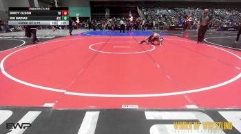 70 lbs Consi Of 8 #1 - Rhett Olson, Turlock Wrestling vs Kai Matias, Aniciete Training Club