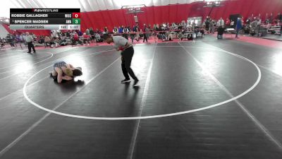 USA Junior Boys - 165 lbs Quarters - Spencer Madsen, Askren Wrestling Academy vs Robbie Gallagher, Wisconsin