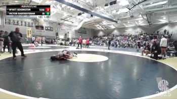 168 lbs Quarterfinal - Victor Santiesteban, Richgrove Warriors vs Wyatt Edgington, Yuba Sutter Combat Wrestling C