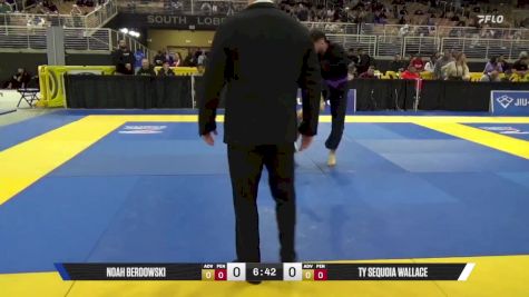 Ty Sequoia Wallace vs Noah Berdowski 2025 Pan Jiu Jitsu IBJJF Championship