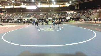 160 lbs Cons. Round 2 - Hezekiah Suter, Meridian vs Loren Allen, Borah