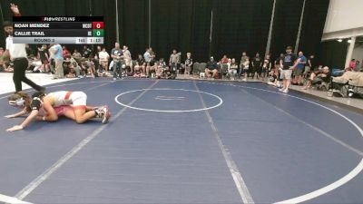 140 lbs Round 3 - Noah Mendez, Wrecking Crew Demolition Team vs Callie Trail, Brawler Elite