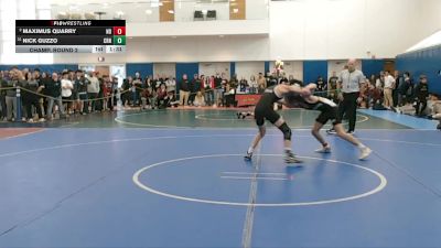 106 lbs Champ. Round 2 - Nick Guzzo, Council Rock North vs Maximus Quarry, Notre Dame Green Pond