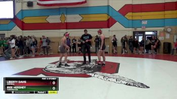 155 lbs Champ. Round 1 - Iree Hershey, Torrington vs Liberty Davis, Central