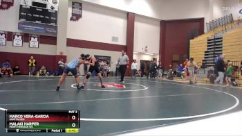 116-127 lbs Round 1 - Marco Vera-Garcia, Unattached vs Malaki Harper, Perry Meridian WC