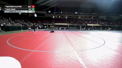 133 lbs Consi Of 16 #2 - Matthew Clayton, Springfield Technical CC vs Klue Thaw, Albany