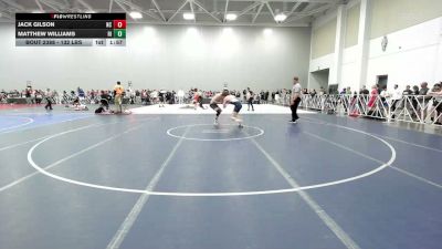 132 lbs Round Of 64 - Jack Gilson, NC vs Matthew Williams, RI
