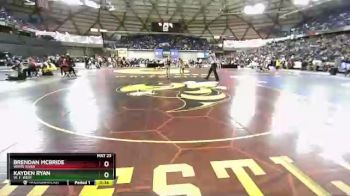 2A 120 lbs 7th Place Match - Brendan McBride, White River vs Kayden Ryan, W. F. West