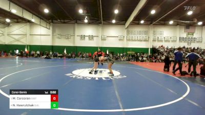 132 lbs Consolation - Makenna Corcoran, East Islip vs Nadia Hawrylchak, Guilderland