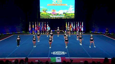 Cardenales All Star Gym (Mexico) - Ewoks [2018 L2 Junior Small Day 2] UCA International All Star Cheerleading Championship