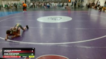 80 lbs Finals (8 Team) - Jackson Rozeboom, Hutchinson vs Gage Goetzinger, Caledonia/Houston