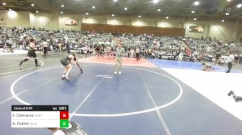 102 lbs Consi Of 8 #1 - Fabian Contreras, Nampa Bulldogs vs Abram Fichter, Nevada Elite
