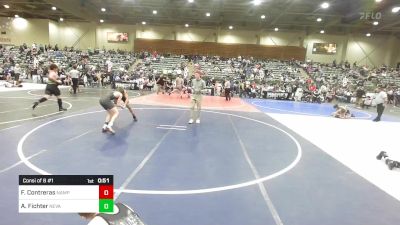 102 lbs Consi Of 8 #1 - Fabian Contreras, Nampa Bulldogs vs Abram Fichter, Nevada Elite