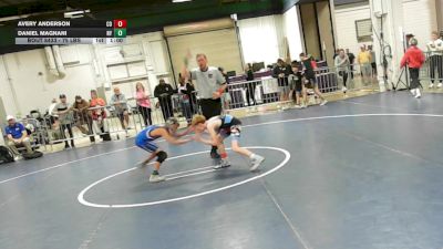 75 lbs Consi Of 16 #1 - Avery Anderson, CO vs Daniel Magnani, NY