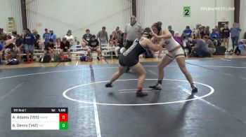 142 lbs Prelims - Angelina Adams (155), Warrior WC vs Ashleigh Denny (142), Nxt Level