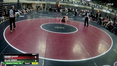 133 lbs Semis & 1st Wrestleback (8 Team) - Damien Daudt, Shakopee vs Elijah Garza, Arlington Heights (Hersey)