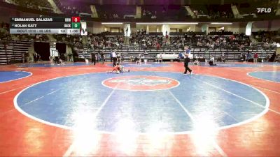 69 lbs Semifinal - Emmanuel Salazar, Grindhouse Wrestling vs Nolan Gatt, Backyard Brawlers Wrestling Club