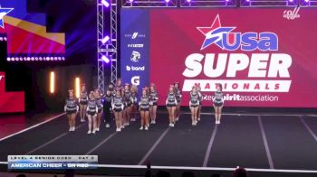 American Cheer - SR RED [2026 L4 Senior Coed Day 3] 2026 USA All Star Super Nationals
