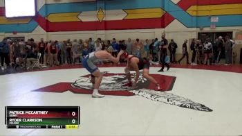190 lbs Cons. Round 2 - Patrick McCartney, Sidney vs Ryder Clarkson, Poudre