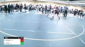 165 lbs Round Of 64 - Mahiro Okazaki, Torrey Pines HS vs Grant Foster, Wildpack