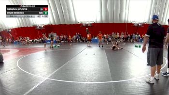 132 lbs Round 1 (8 Team) - Brendon Hoover, Savannah-Maysville A vs Devin Winston, Franklin Central Flashes B