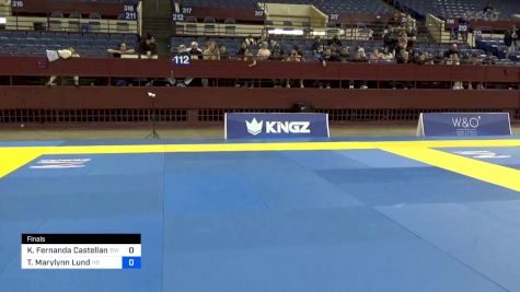 Karen Fernanda Castellanos Roble vs Tianna Marylynn Lund 2024 Pan IBJJF Jiu-Jitsu No-Gi Championship