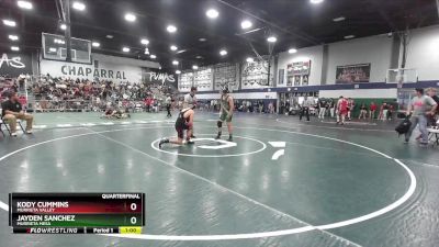 157 lbs Cons. Semi - Kody Cummins, Murrieta Valley vs Jayden Sanchez, Murrieta Mesa