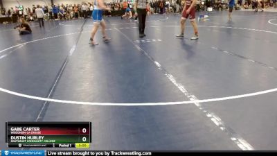 Elite 197 lbs Cons. Round 1 - Dustin Hurley, Southeast Community College vs Gabe Carter, Wisconsin-La Crosse