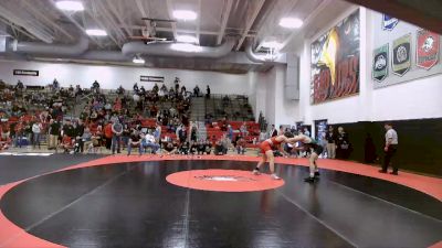 165 lbs Quarterfinal - Zach Brophy, Smoky Hill vs Jake Toshcoff, Fossil Ridge