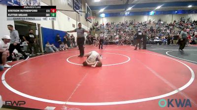 76-80 lbs Quarterfinal - Stetson Rutherford, Grove Takedown Club vs Kutter Means, Salina Wrestling Club