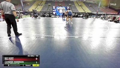 190 lbs Semifinal - Sky Kopp, North Dakota vs Cambree Anderson, MATPAC Wrestling Club