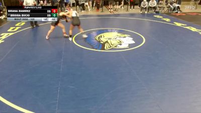 105 lbs Quarterfinal - Brissia Bucio, Unattached vs Briana Ramirez, Unattached