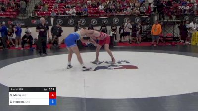 71 kg Rnd Of 128 - Samuel Mann, Arizona vs Cael Hoopes, Juab Wrestling Club