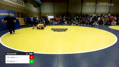 168 lbs Consi Of 8 #2 - Wyatt Lewis, Clovis vs Bradlee Farrer, Pleasant Grove (UT)