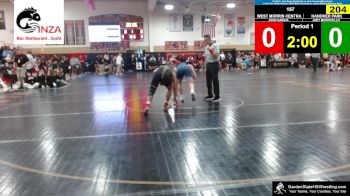 157 lbs Quarterfinal - Joey Monticello, Hanover Park vs John Garcia, West Morris Central